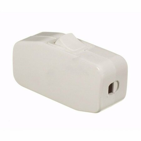 AMERICAN IMAGINATIONS 5-10 AMP Rectangle Beige Cord Switch Plastic AI-36790